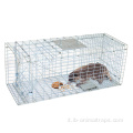 Trappola per gabbia per animali vivi umani piegati per i topi